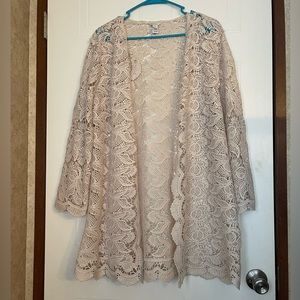 EUC Cato lace cardigan